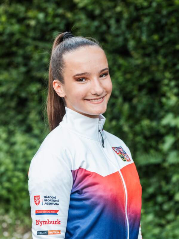 Asistentka trenérek Lenta Petra Hájková, Mažoretky SKP Nymburk